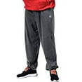 thumbnail image 2 of CHAMPION Mens Gray Drawstring, Athletic Fit Cotton Blend Sweatpants 4XLT, 2 of 3