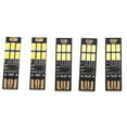 thumbnail image 2 of Luz nocturna USB mini lámpara LED PCB parpadeo de 5 piezas para computadora portátil ANGGREK Otros, 2 of 8