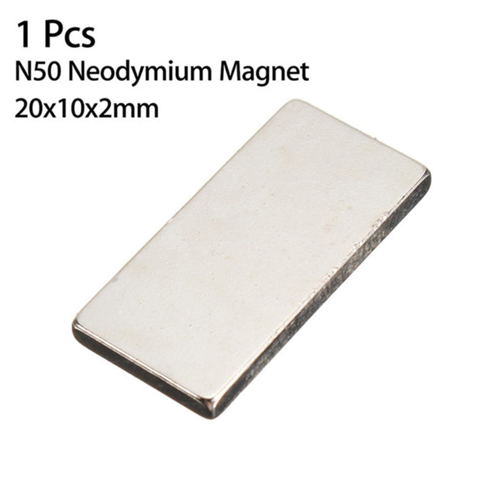1-50pcs N50 Rectangle Magnets Super Strong 50x10x10mm Neodymium Block Rare Earth 