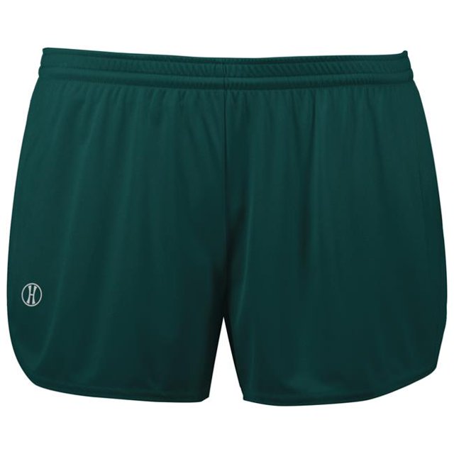 Ladies PR Max Track Shorts, Dark Green - Extra Large