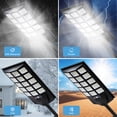 thumbnail image 3 of 5000W Solar Lights Outdoor, 4 Pack Super Bright Solar Street Lights, Dusk to Dawn Solar Security Street Lights, Motion Sensor Solar Outdoor Lights for Yard, Entryway Garage, Porch, 3 of 7