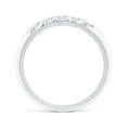 thumbnail image 2 of ANGARA Lab Grown Pave-Set Wavy Diamond Dome Wedding Ring for Women in 14K White Gold (Size-1.8mm| Color-F-G| Clarity-VS) | Anniversary, Jewelry Gift for Women | Lab-Grown Diamond Ring, 2 of 4