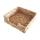 thumbnail image 1 of Cesta tejida para almacenamiento, organizador decorativo tejido, organizador de encimera de cocina, bandeja organizadora de mesa para, 1 of 7