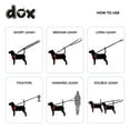 thumbnail image 5 of DDOXX Dog Leash Air Mesh, Adjustable 3 Length, 6.6 ft | Many Colors & Sizes | for Small, 5 of 6