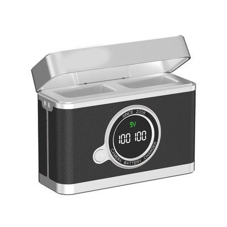 Multifunctional Charging Stand Power Base with Quick Charging Technology and Real Time LCD Power Display