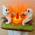 thumbnail image 4 of Luz de Noche Parpadeante de Fogata Fantasma 3D xinyu Decoraciones de Halloween, 4 of 8
