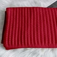 thumbnail image 4 of Wdgfv Winter Knit Scarfs Womens Thick Warm Knit Scarves Soft Long Knitted Scarf for Outddor Men & Women RD1 One Size, 4 of 6
