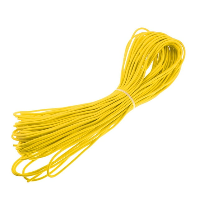 3 Mm De Diámetro 0.5- De Cuerda Elástica De Amortiguación De Cuerda De Barras De tejado s Remolque Amarillo / 20m Cola Cuerda Elástica Bungee