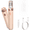 Pink, variant on Women and Men Face Epilator, Painless Facial Hair Remover for Eyebrows Lip Chin, Waterproof Cordless for Arms & Underarms