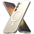thumbnail image 1 of Funda Ringke Fusion Compatible con Samsung Galaxy S23 Plus 5G Matte Clear Textura Satinada Antihuell, 1 of 9