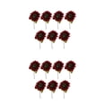 thumbnail image 3 of Ramo de Flores Artificiales Naiovety 7 Uds Girasoles Realistas Decoración Jardín Rojo, 3 of 6