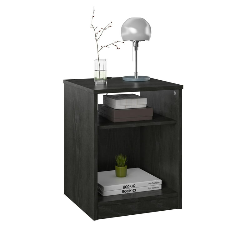  IKuinen Luxury Nightstand with with Rock Plate Desktop