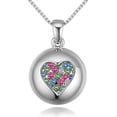 thumbnail image 2 of Dije con Cadena OCEAN HEART  AC18-158, 2 of 2