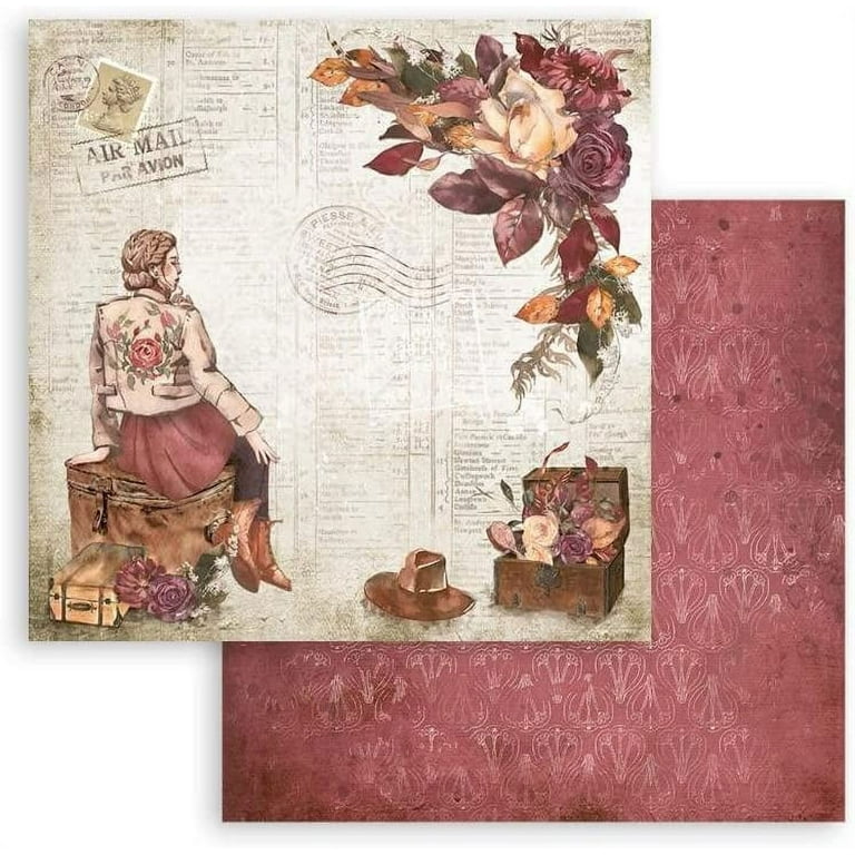 Stamperia Romantic Our Way Paper Pad 12x12
