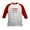 Red/White, variant on CafePress - Jelly Bean Girl Kids Baseball Jersey - Kids Cotton Baseball Jersey, 3/4 Sleeve Shirt