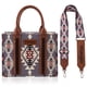 thumbnail image 1 of Bolso de mano Montana West Wrangler Aztec para mujer WG2203-8120SLV, 1 of 6