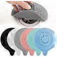 thumbnail image 1 of SNQ 6 Pieces Easy to Clean Drain Strainer Silicone - High Capacity Drain Strainer Shower Hair Trap - Clog Prevention Drain Strainer Kitchen Sink for B, 1 of 4