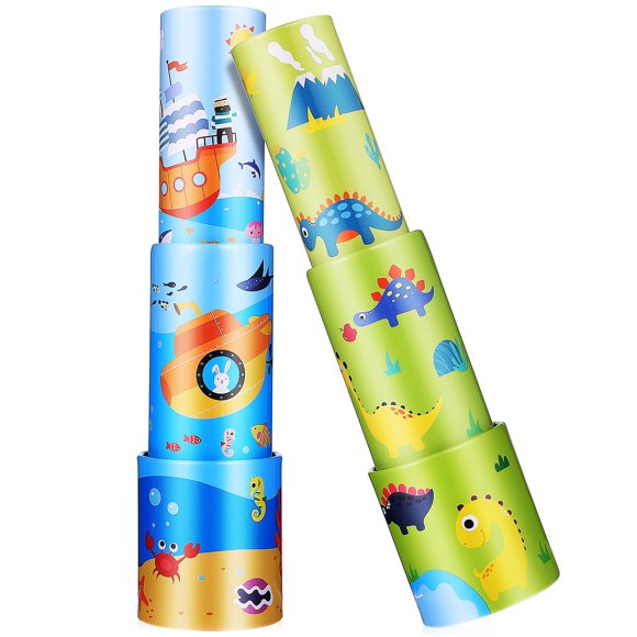 2Pcs Vintage Style Handheld Telescope for Kids Perfect for Birthdays and Halloween Gifts 11.8x1.7x1.3in