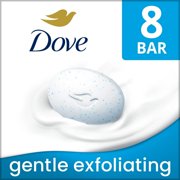 2X - Dove Beauty Gentle Exfoliating Beauty Bar Soap - 8pk - 3.75oz each