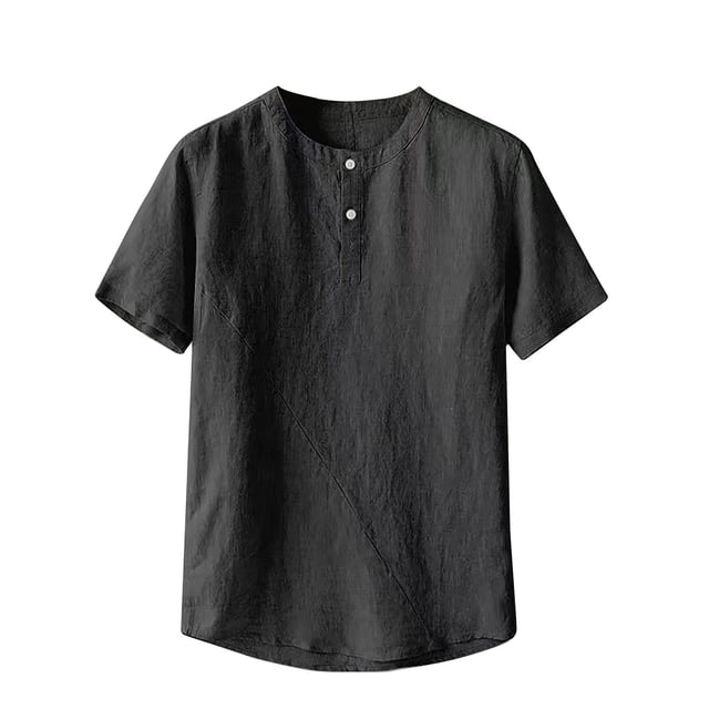 Gspmoly Chandail pour Homme, T-Shirts d'Été Décontractés Unis Ajustés à Manches Courtes et Col Rond pour Sortir, Aubaines de Hauts