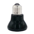 thumbnail image 1 of CAROOTU 25/50/100W Infrared Emitter Heating Lamp For Reptile Bulbs Brooder Pet Light with E27 Light Head, 1 of 7