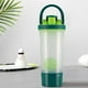 thumbnail image 4 of Bote de shaker de proteínas 700ml de doble capa | Vaso deportivo portátil impermeable | Escala de plástico | Rosa, Rojo, Verde | Batidora de gimnasio duradera | Limpieza rápida | Color de contraste, 4 of 6