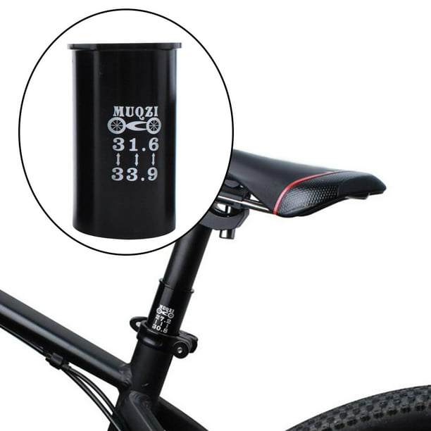 para de sillín de bicicleta MTB, manguito reductor del adaptador del tubo sillín, convertidor de conversión de bicicleta de 316 a 339 Macarena Cuña adaptadora de tija de sillín