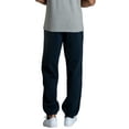 thumbnail image 3 of Fruit of the Loom Men's Crafted Comfort Super Soft Cotton Blend Elastic Bottom Fleece Sweatpants, Sizes S-2XL, 3 of 8