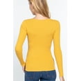 thumbnail image 4 of V-neck Viscose Rib Sweater, 4 of 5