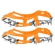 thumbnail image 2 of Clavos para zapatos, pinzas para hielo, de agarre para nieve, Crampones para zapatos de invierno para correr L 40 a 45 Naranja Cola Crampones de zapatos, 2 of 8