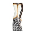 thumbnail image 4 of 32", 23", 20"H Brown Wood Standing African Woman Sculpture with Baskets on Their Heads, by DecMode (3 Count), 4 of 8