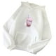 thumbnail image 1 of Suéter de manga larga informal con estampado de fresa suelto bonito para mujer Pompotops gfhjh24097, 1 of 3