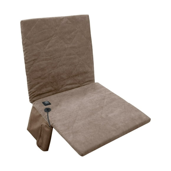 Toystoory Exquisito cojín para silla artesanal para acampar, cojín de asiento con relleno grueso resistente a desgarros y duradero carpas caqui