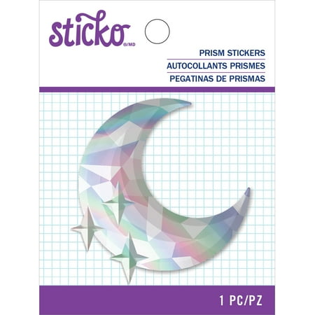 UPC: 0015586988048 | Sticko Prism Sticker-Moon & Stars