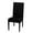 Noir, variante sur LINMOUA Chaise Dossier Haut Couleur Unie Bureau Hôtel Hôtel Maison Ensemble une-Pièce