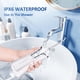thumbnail image 4 of Hilo Dental de Agua para Dientes, Irrigador Oral Inalámbrico Recargable, 4 Modos de Limpieza Dental, Portátil e Impermeable IPX6, para Uso en Casa o Viajes - Color Blanco, 4 of 5