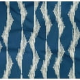 thumbnail image 4 of oneOone Organic Cotton Poplin Twill Fabric Abstract Stripe Ikat Print Fabric By Yard 42 Inch Wide, 4 of 4