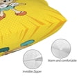 thumbnail image 5 of Cute Cuphead Pillowcase Cushion Pillow Covers With Hidden Zipper Pillow Case Decor For Bed Dorm Sofa Couch Car 20"x30", 5 of 8