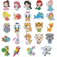 thumbnail image 1 of Kit de 24 pegatinas de pintura de diamantes 5D para niños, manualidades DIY de princesas con diamantes, kits de pintura por números, 1 of 5