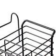 thumbnail image 3 of Iron Chopsticks Holder Hanging Cutlery Drying Basket Draining Chopsticks Rack Tableware Organizer (Black), 3 of 9