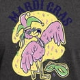 thumbnail image 3 of CafePress - Mardi Gras Flamingo T Shirt - Men's Classic Graphic Cotton T-Shirt, 3 of 4
