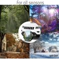 thumbnail image 5 of PISONIC Summer Mountain Spare Tire Cover Weatherproof Universal Wheel Protectors for RV Camper Travel Trailer SUV Truck 16 inch, 5 of 7