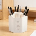 thumbnail image 5 of Rotating Pen Holder Desktop Organizer Stationery Container Office Supply Storage for Workspace Organization, KTFgvq, 5 of 6