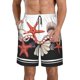 thumbnail image 1 of Fotbe Starfishes Shells Trajes de Baño Estampados para Hombre, Shorts de Verano de Secado Rápido, Ropa de Playa, Bañadores-XX-Large, 1 of 6