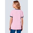 thumbnail image 5 of Woman Within Plus Size Contrast Tee 2-Pack, 5 of 6