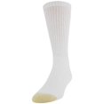 thumbnail image 3 of Calcetines GOLDTOE 656S de algodón tipo crew para deporte, 6 pares, talla XL, 3 of 5