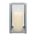 thumbnail image 4 of Better Homes & Gardens Indoor Decorative Metal Candle Holder Lantern, Silver, Large, 4 of 6