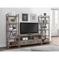 thumbnail image 4 of Topline Home Furnishings Meuble de télévision gris rustique, 4 of 4