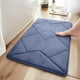 thumbnail image 1 of Tapete para baño, tapete absorbente de agua, 1 tapete de tela liviano con respaldo antideslizante para secado rápido y fácil lavado a máquina, ideal para baños, duchas y entradas para, 1 of 7