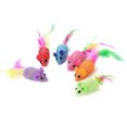 thumbnail image 2 of 6PCS Mice Toy Funny Interactive Pet Training Toy Mouse Toy for Cats Kittens, 2 of 8